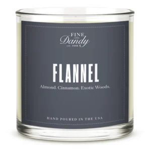 A Scented Candle (Flannel from Fine and Dandy, NYC)