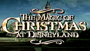 magic of christmas at disneyland